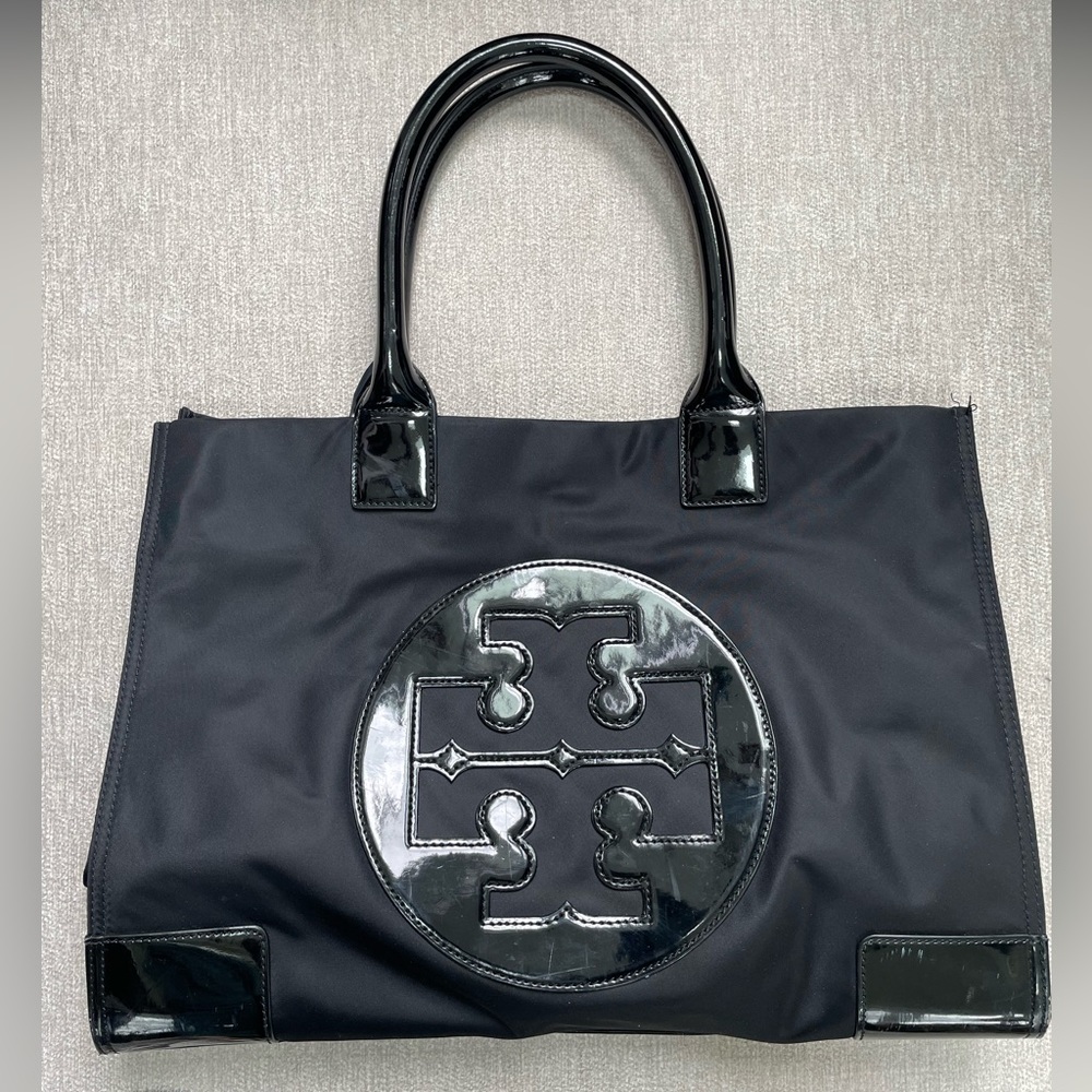 Tory Burch Black Ella Tote